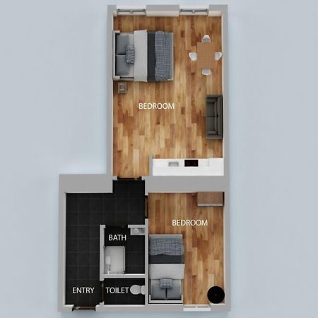 Tabor Strasse Apartment Wenen Buitenkant foto